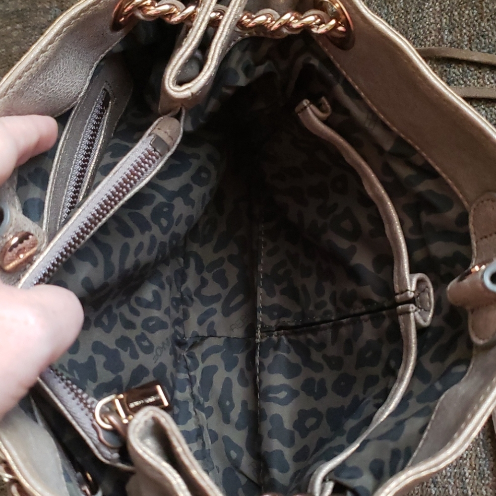 Rebecca Minkoff Copper Studded Affair Swing Bag - Picture 7 of 16